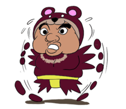 Sumo Bear sticker #5439803