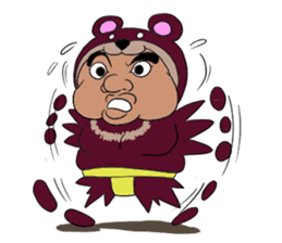 Sumo Bear sticker #5439803
