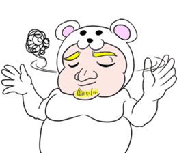 Sumo Bear sticker #5439819