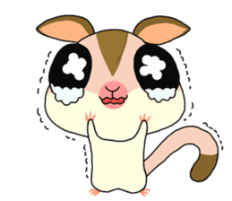 lovely SUGAR GLIDER sticker #5441062