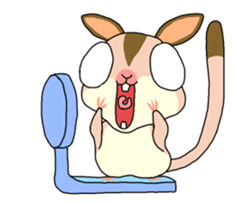 lovely SUGAR GLIDER sticker #5441087