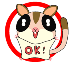 lovely SUGAR GLIDER sticker #5441096