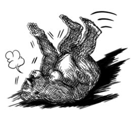 Gorilla gorilla gorilla 2 sticker #5441265