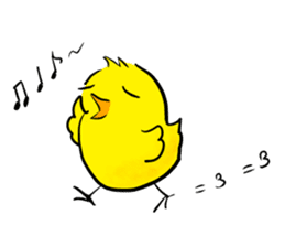 Lovely Friendship 'Dog and Chick' vol.1 sticker #5441740