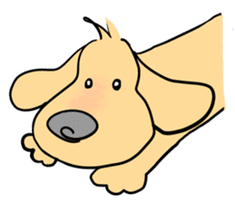 Lovely Friendship 'Dog and Chick' vol.1 sticker #5441741