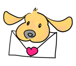 Lovely Friendship  'Dog and Chick' vol.1 sticker #5441743