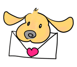 Lovely Friendship 'Dog and Chick' vol.1 sticker #5441743