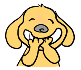 Lovely Friendship 'Dog and Chick' vol.1 sticker #5441745