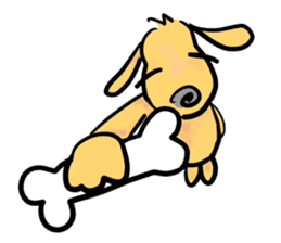 Lovely Friendship 'Dog and Chick' vol.1 sticker #5441756