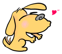 Lovely Friendship  'Dog and Chick' vol.1 sticker #5441757