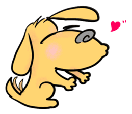 Lovely Friendship 'Dog and Chick' vol.1 sticker #5441757