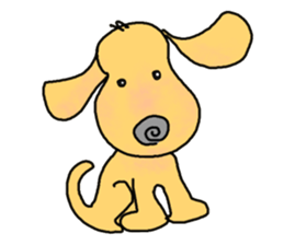 Lovely Friendship  'Dog and Chick' vol.1 sticker #5441760