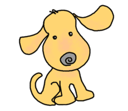 Lovely Friendship 'Dog and Chick' vol.1 sticker #5441760