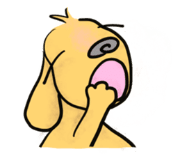 Lovely Friendship 'Dog and Chick' vol.1 sticker #5441765