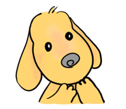 Lovely Friendship 'Dog and Chick' vol.1 sticker #5441770