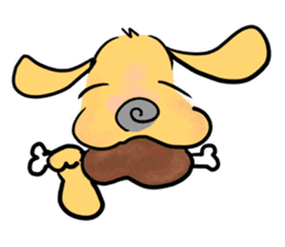 Lovely Friendship 'Dog and Chick' vol.1 sticker #5441774