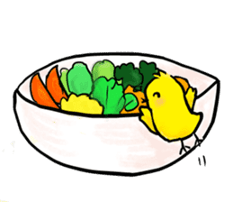 Lovely Friendship 'Dog and Chick' vol.1 sticker #5441775