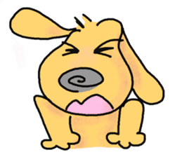 Lovely Friendship 'Dog and Chick' vol.1 sticker #5441777