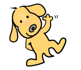 Lovely Friendship 'Dog and Chick' vol.1 sticker #5441778