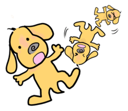 Lovely Friendship 'Dog and Chick' vol.1 sticker #5441779