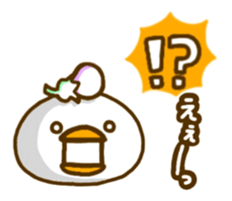 eggplant birds2(Revised version) sticker #5441828