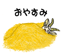 legendary karate fighter, Goat hermit1 sticker #5442509