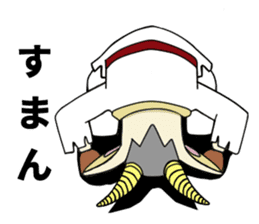 legendary karate fighter, Goat hermit1 sticker #5442511