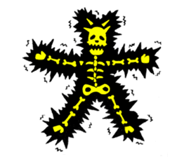 legendary karate fighter, Goat hermit1 sticker #5442520