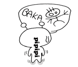 Alien ride to bowl sticker #5442553