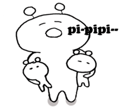 Alien ride to bowl sticker #5442563