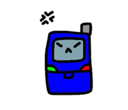 Retro Cell-Phone sticker #5442664