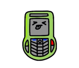 Retro Cell-Phone sticker #5442668