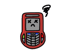 Retro Cell-Phone sticker #5442673