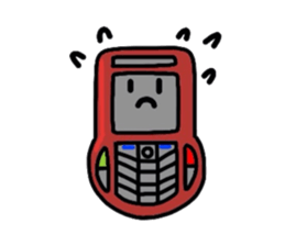 Retro Cell-Phone sticker #5442674