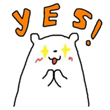 A Bear Named SHIRO 2 sticker #5443014