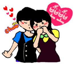 KOREAN AND JAPANESE CUTE STICKER sticker #5443669