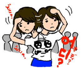 KOREAN AND JAPANESE CUTE STICKER sticker #5443684