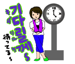 KOREAN AND JAPANESE CUTE STICKER sticker #5443686