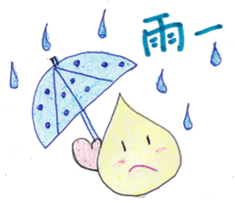 a tiny drop sticker #5444040