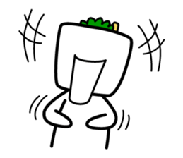 Chilled Tofu Man sticker #5444333