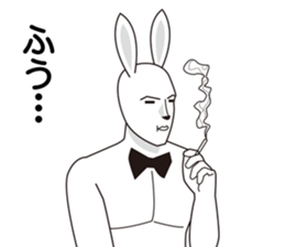 iwata of rabbit sticker #5444395