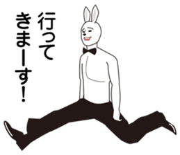 iwata of rabbit sticker #5444404