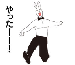 iwata of rabbit sticker #5444417