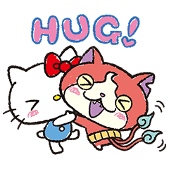 สติ๊กเกอร์ไลน์ YO-KAI WATCH×Sanrio characters