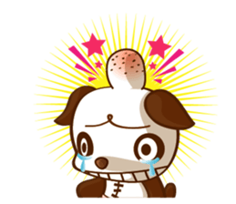 The Pandy Dog and Big Little Chick sticker #5444744