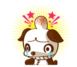 The Pandy Dog and Big Little Chick sticker #5444744