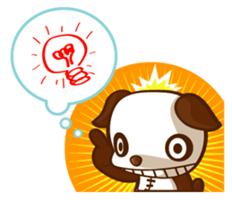 The Pandy Dog and Big Little Chick sticker #5444749