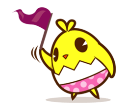 The Pandy Dog and Big Little Chick sticker #5444751