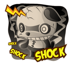 The Pandy Dog and Big Little Chick sticker #5444752