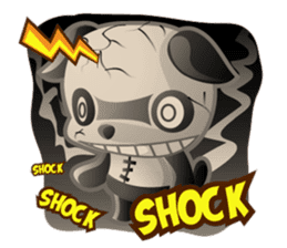 The Pandy Dog and Big Little Chick sticker #5444752